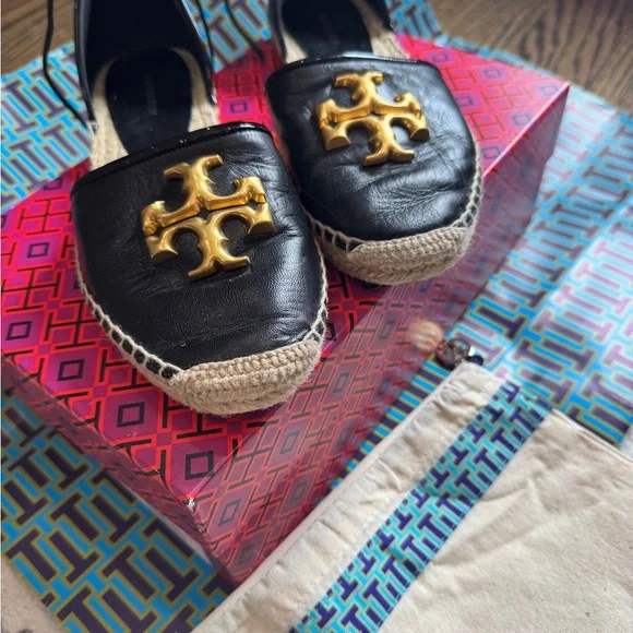 Tory Burch Eleanor Dorsay Espadrille - Picture 12 of 14